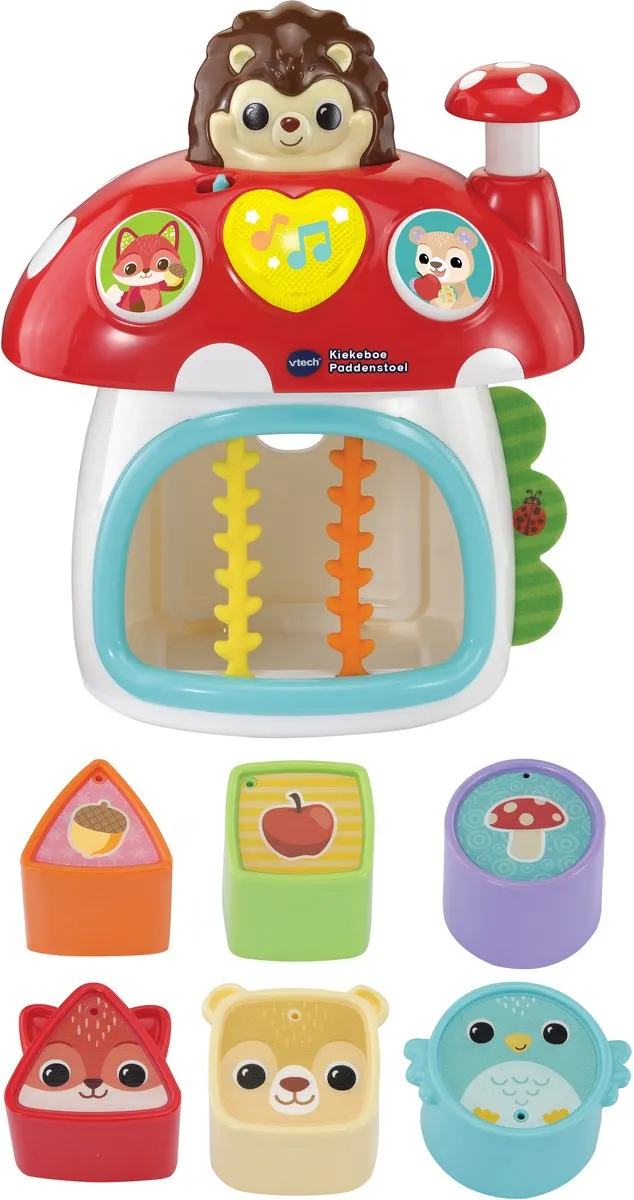 Vtech Kiekeboe Egeltje 80-587323 - Meerkleurig