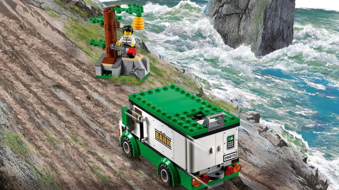 LEGO City Bergrivieroverval 60175 - 387 Stukken