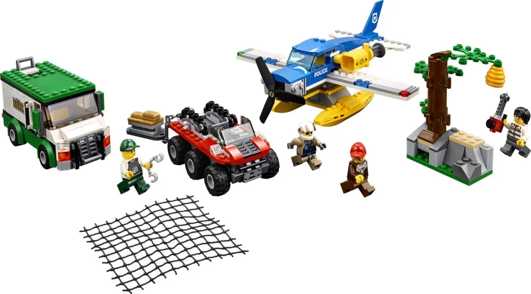 LEGO City Bergrivieroverval 60175 - 387 Stukken