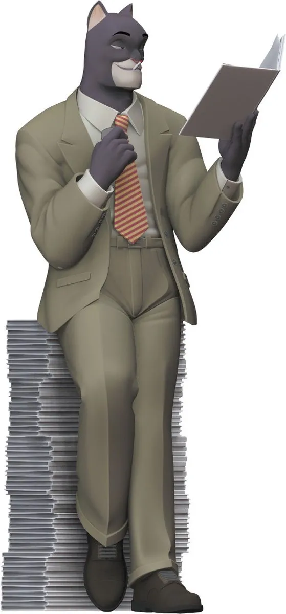 Plastoy Blacksad Beeld