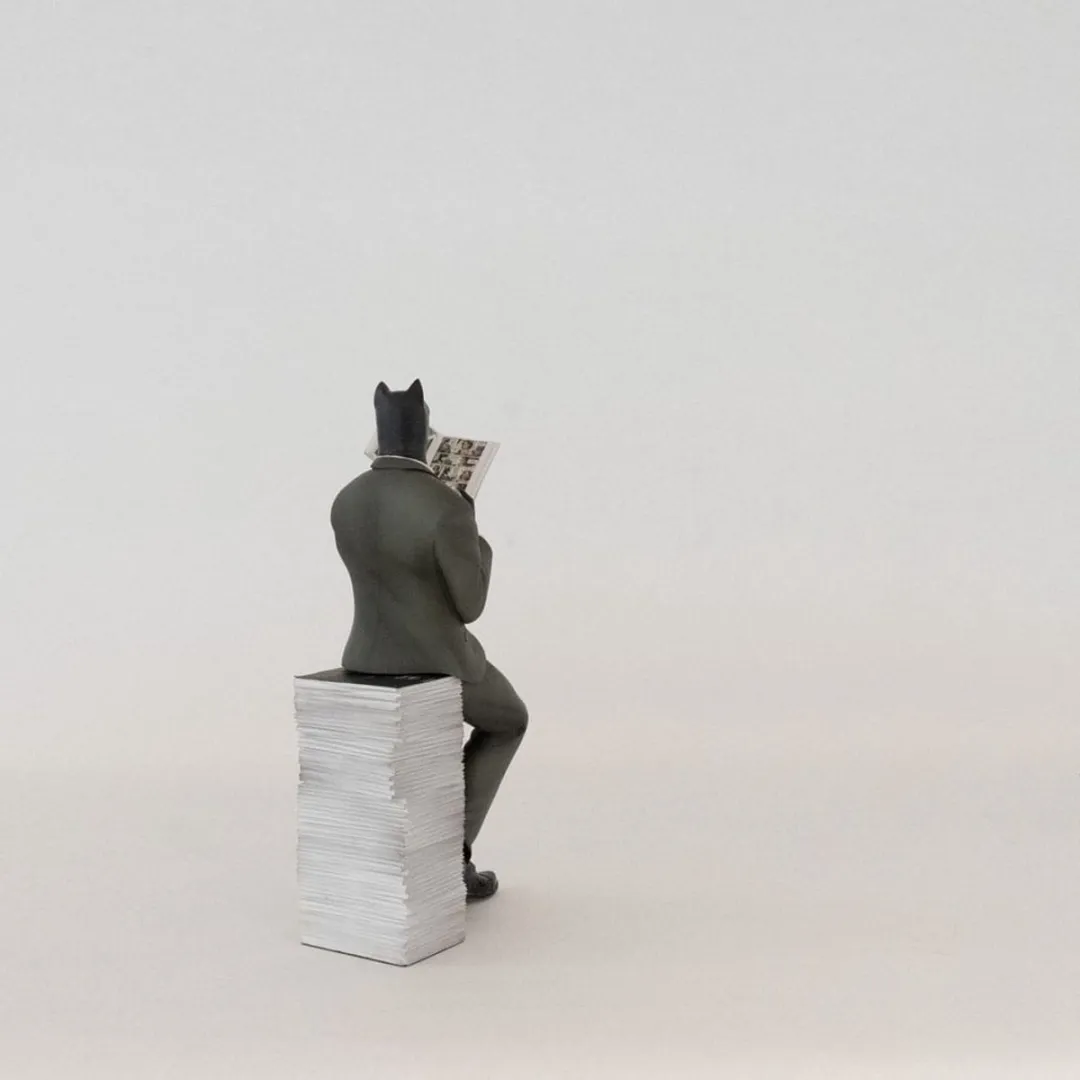 Plastoy Blacksad Beeld - Multi