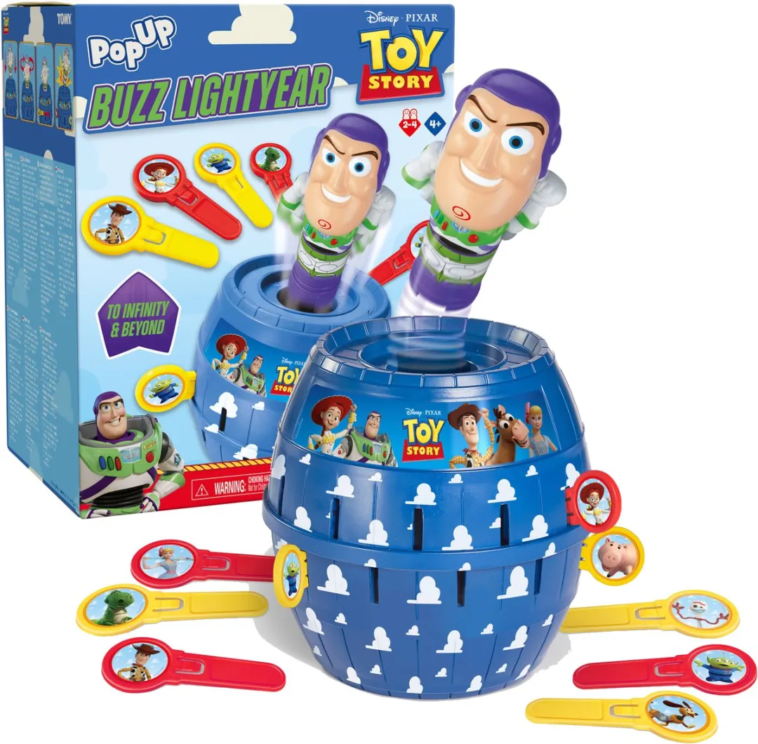Tomy Disney Pixar Toy Story Pop Up Buzz Lightyear - 24 Staafjes