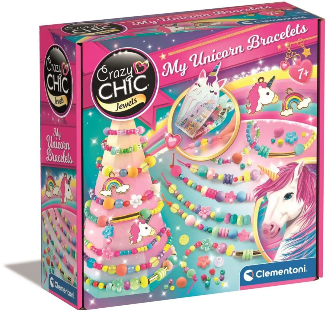 Clementoni Crazy Chic Unicorn Armband Creatief Set