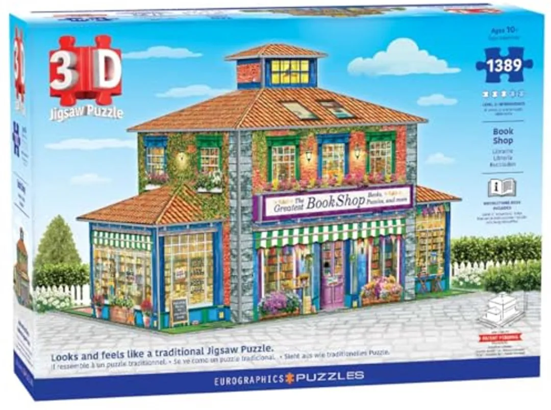 Eurographics 3D Book Shop Puzzel