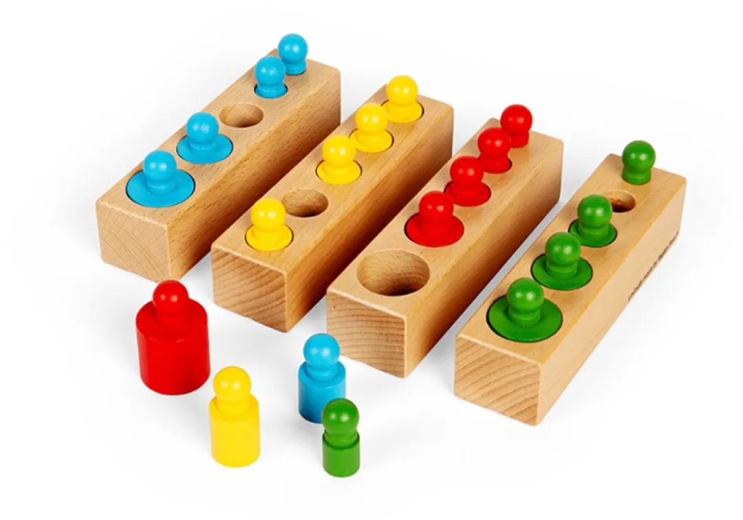 BIGJIGS Sorteerspel 24-delig - Meerkleurig