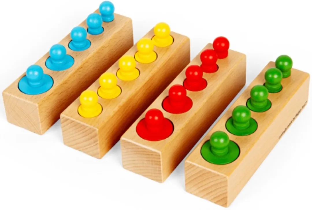 BIGJIGS Sorteerspel 24-delig - Meerkleurig