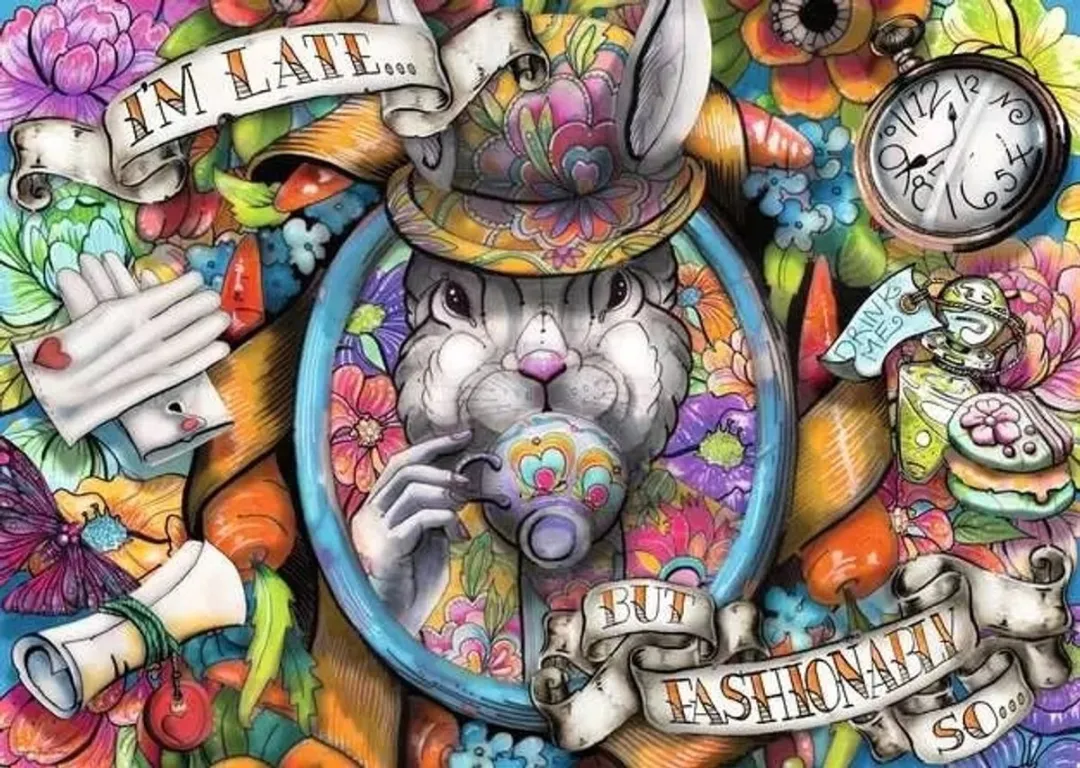 Ravensburger Nostalgic Rodents Legpuzzel 1000 Stuks