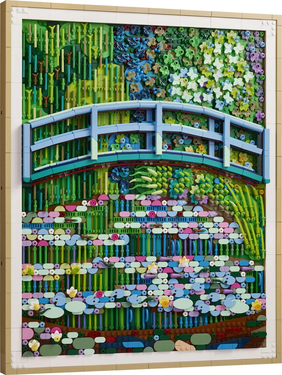 LEGO Art Monet Brug over een Vijver 31220 - 2 Stukken - Meerkleurig