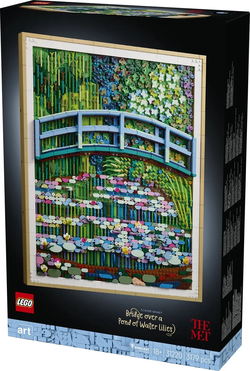 LEGO Art Monet Brug over een Vijver 31220 - 2 Stukken - Meerkleurig - afbeelding 6 van 6