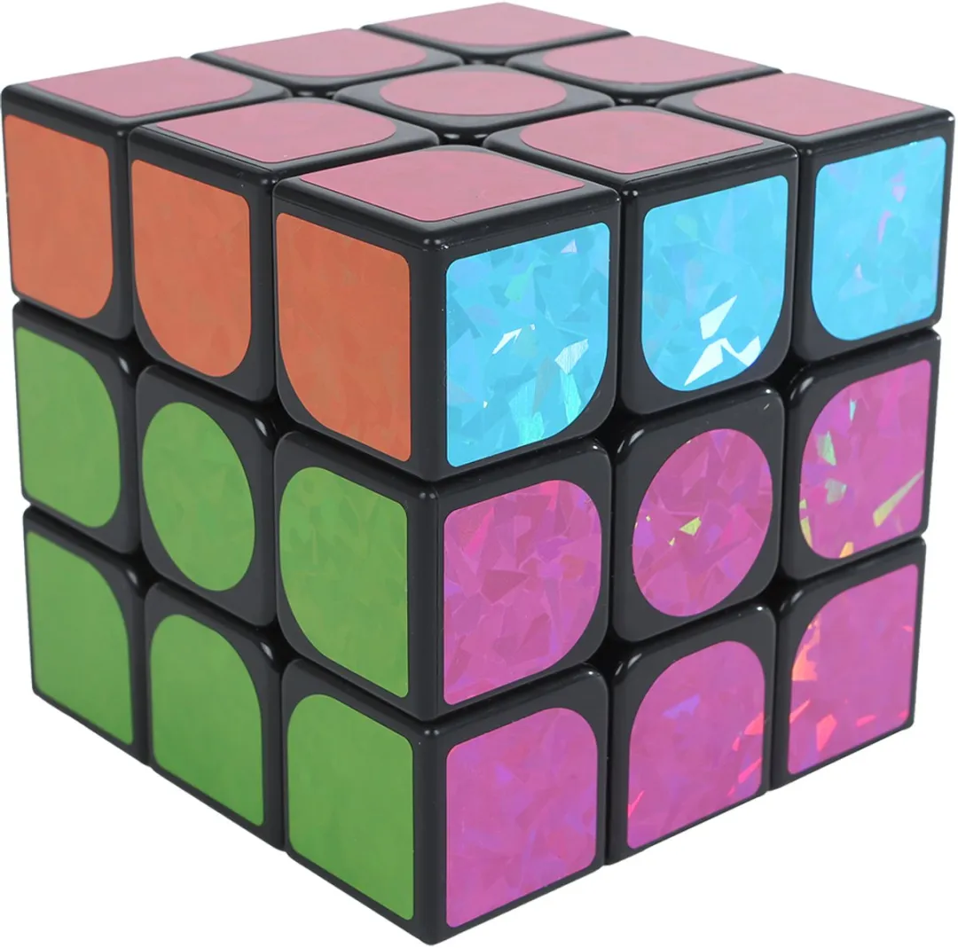 Brain Games Puzzelkubus 10cm - Meerkleurig - 10 Stukjes