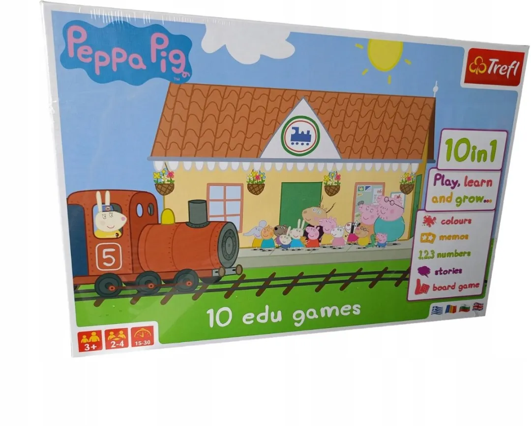 Trefl Peppa Pig 10 Educatieve Spelletjes