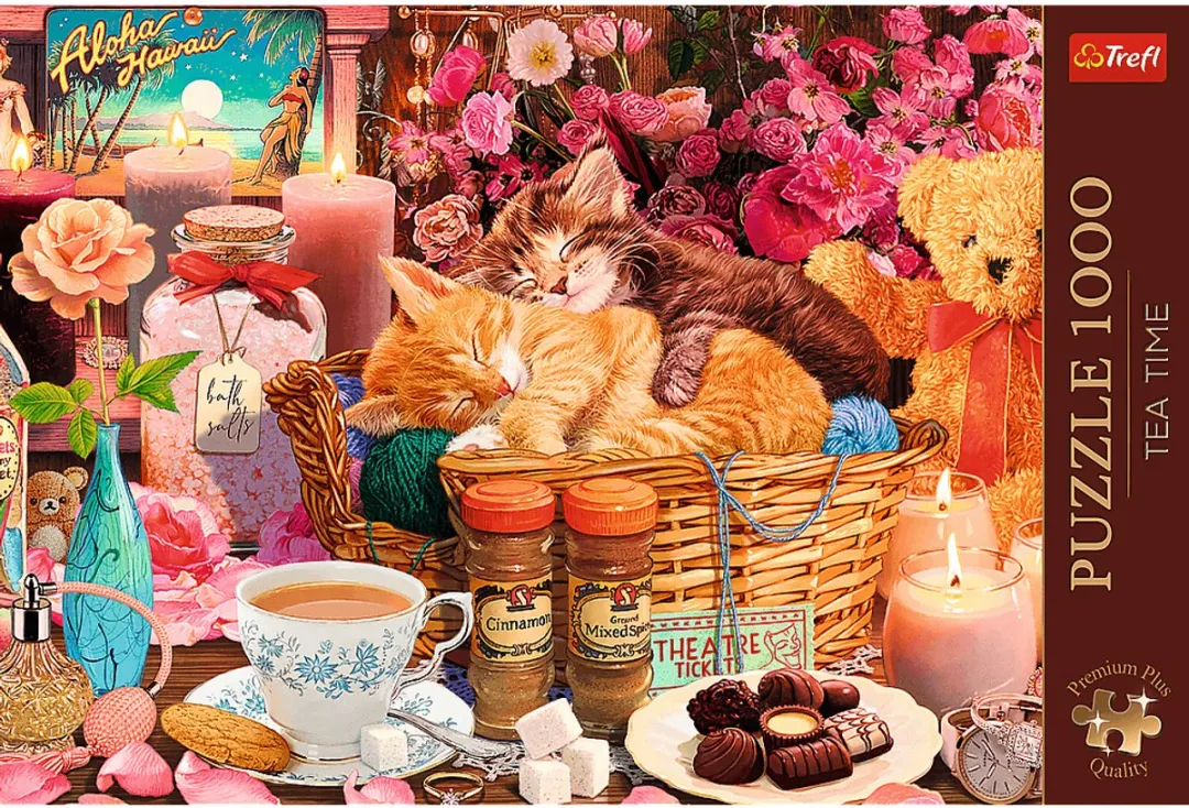 Trefl Tea Time All Things Nice Legpuzzel 1000 Stuks - Multicolor