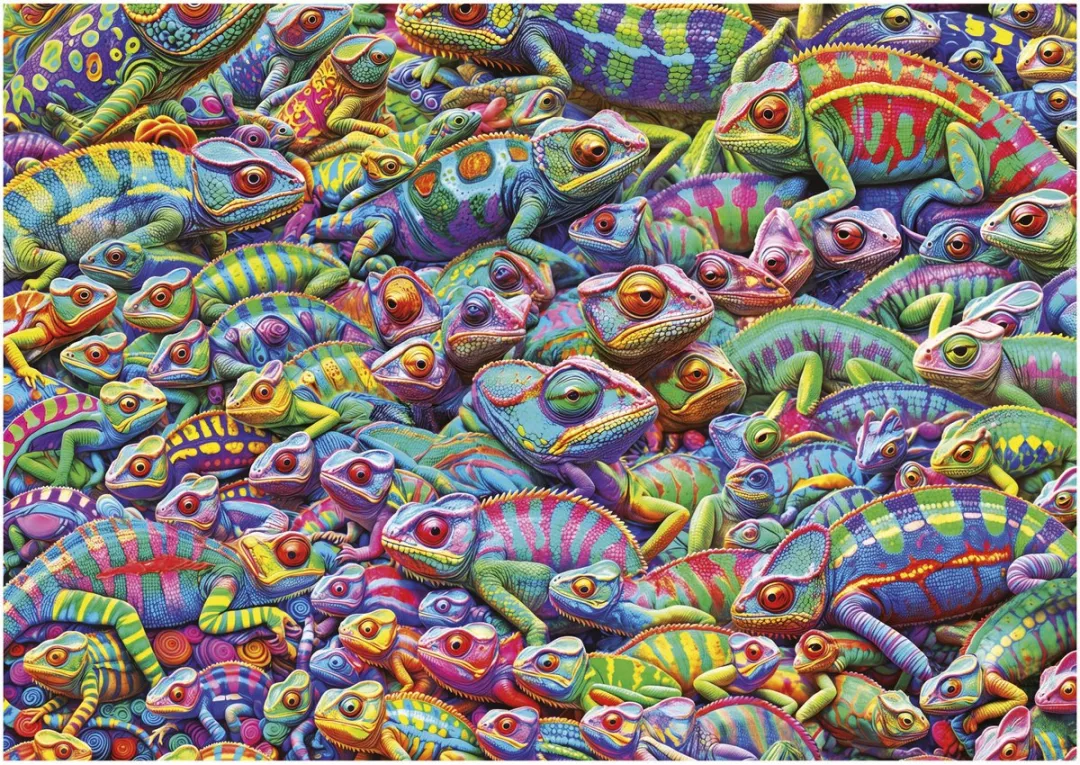 Educa Chameleon Chaos Legpuzzel 1000 Stuks