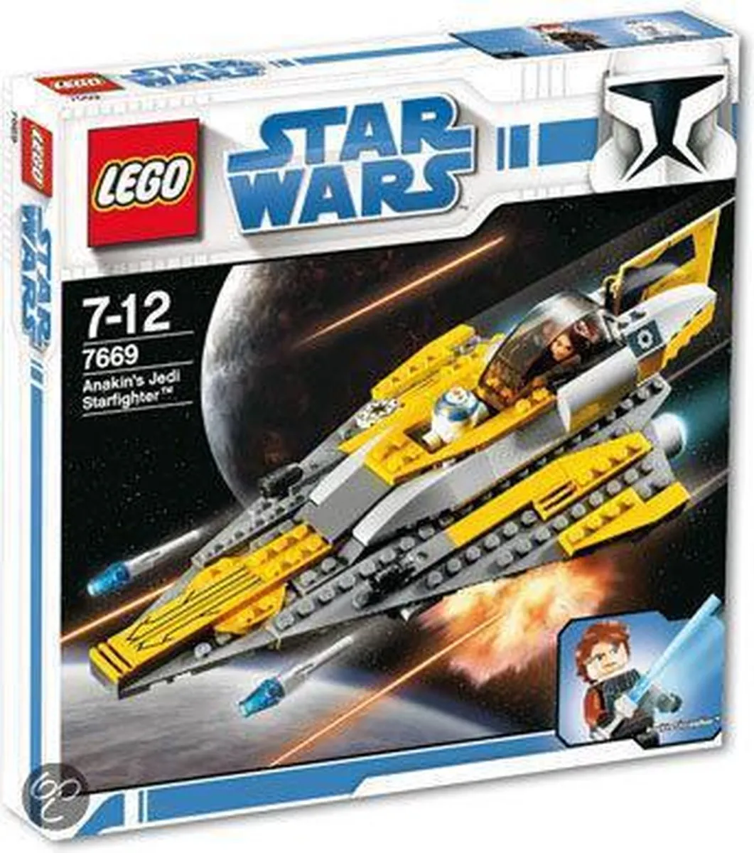 LEGO Star Wars Anakin's Jedi Starfighter 7669