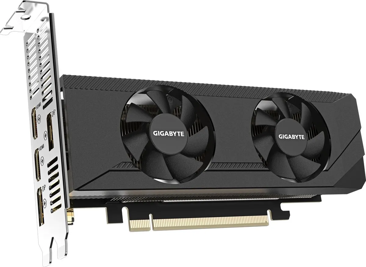 Gigabyte GV-N3050OC-6GL Videokaart - Zwart