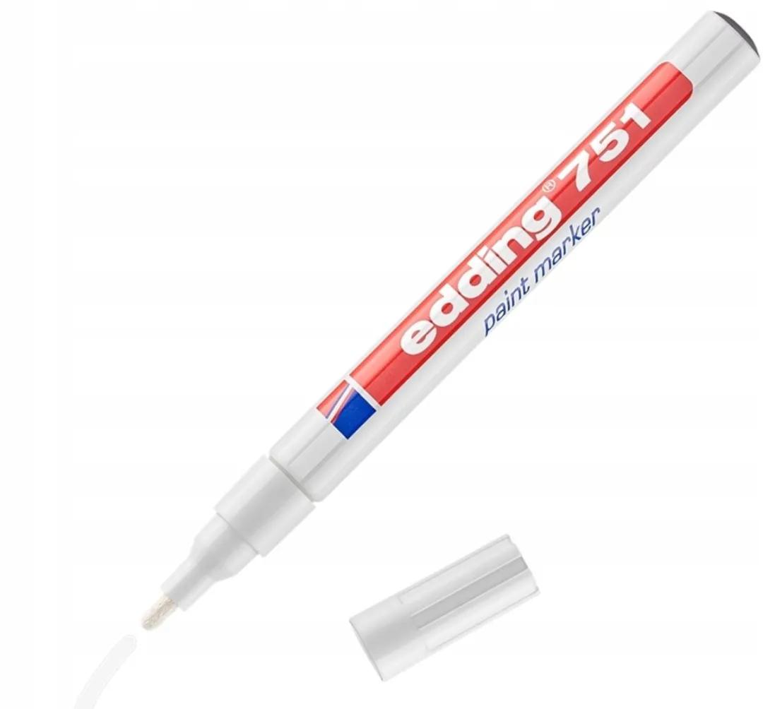 edding 751 Lakstift Wit