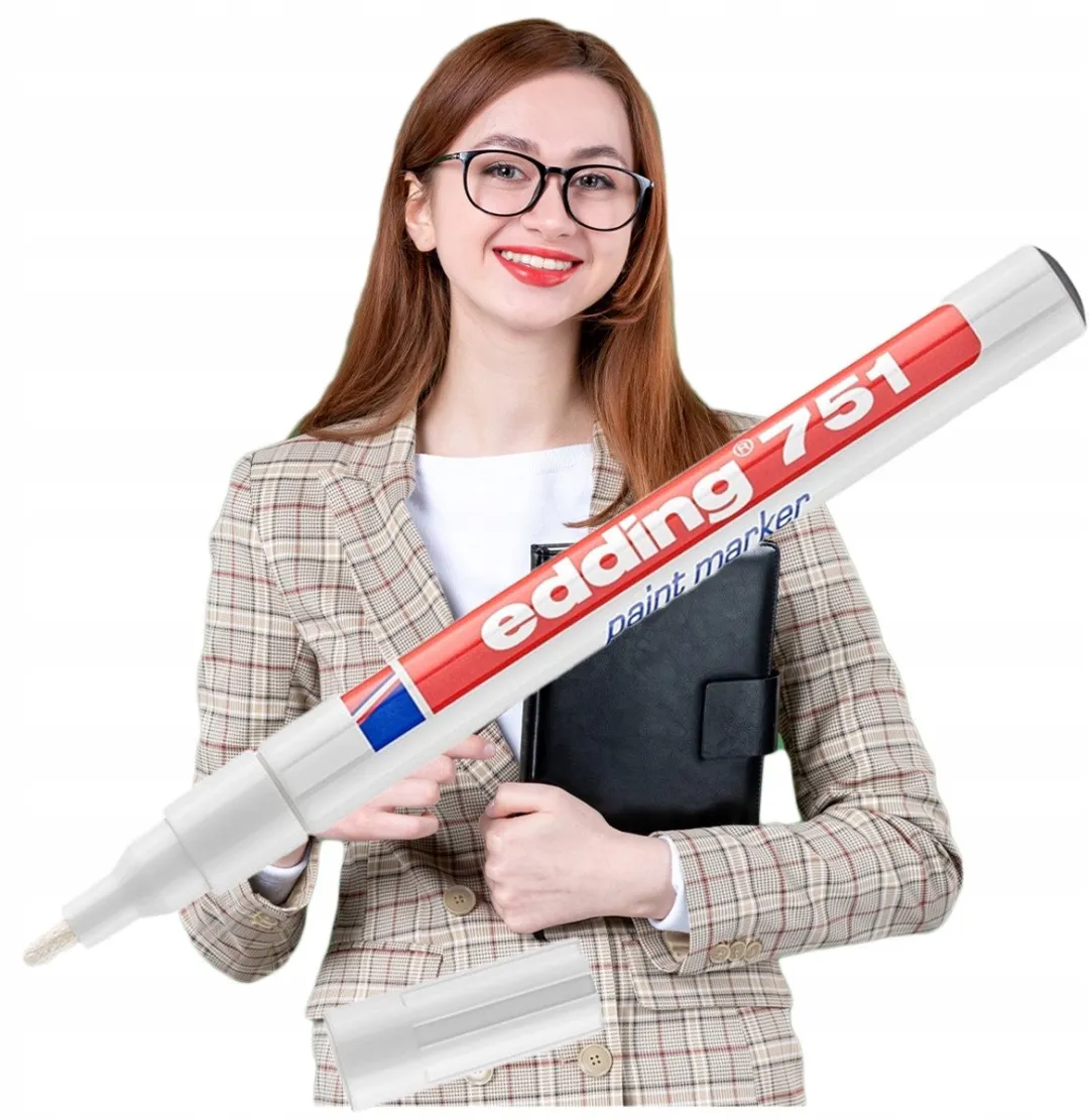 edding 751 Lakstift Wit