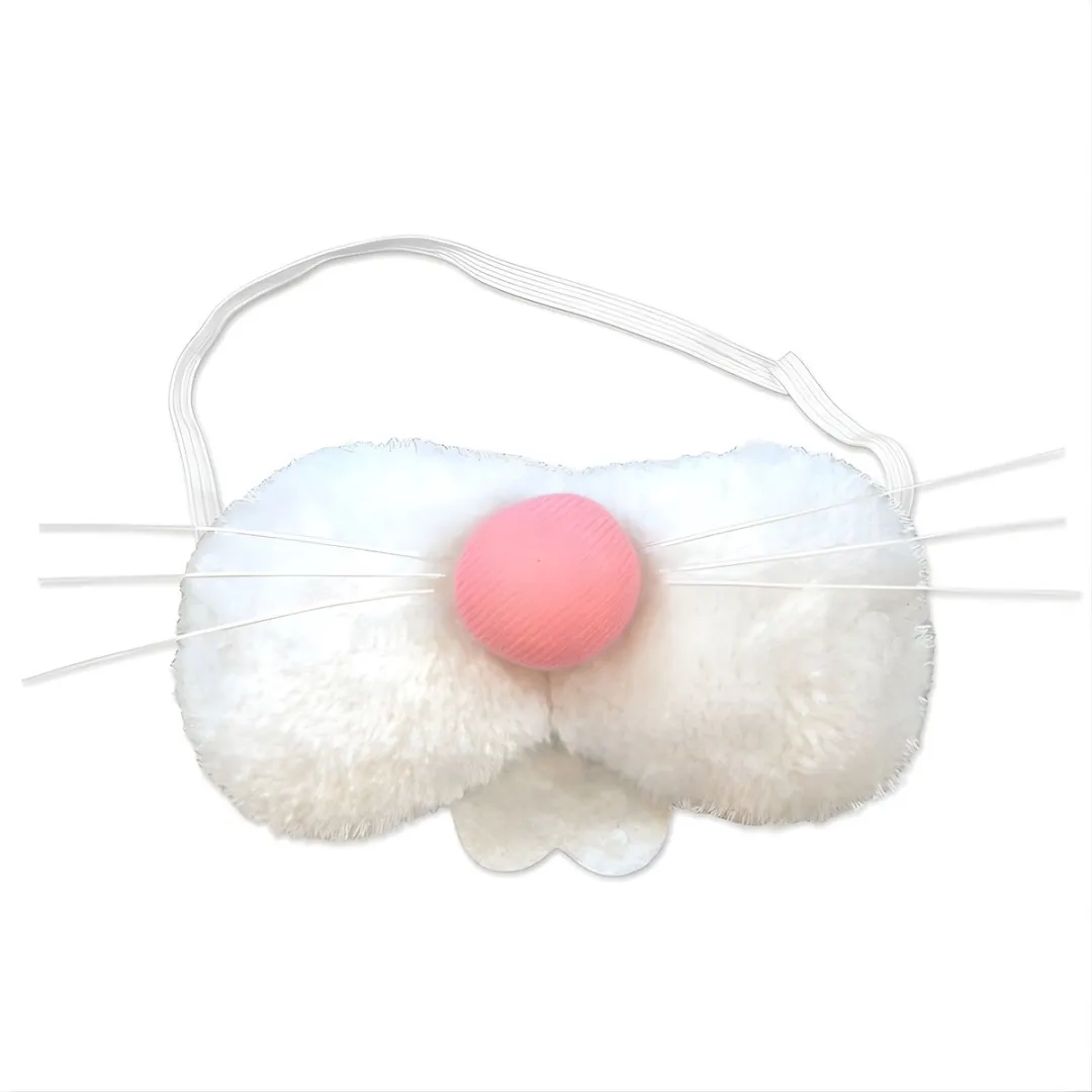 Bellatio Design Verkleedset Bunny - 4-delig - Roze/Wit