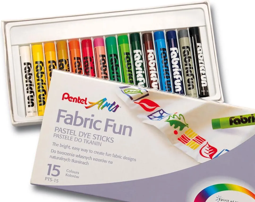 Creativ Company Pentel Textielkrijt PTS15