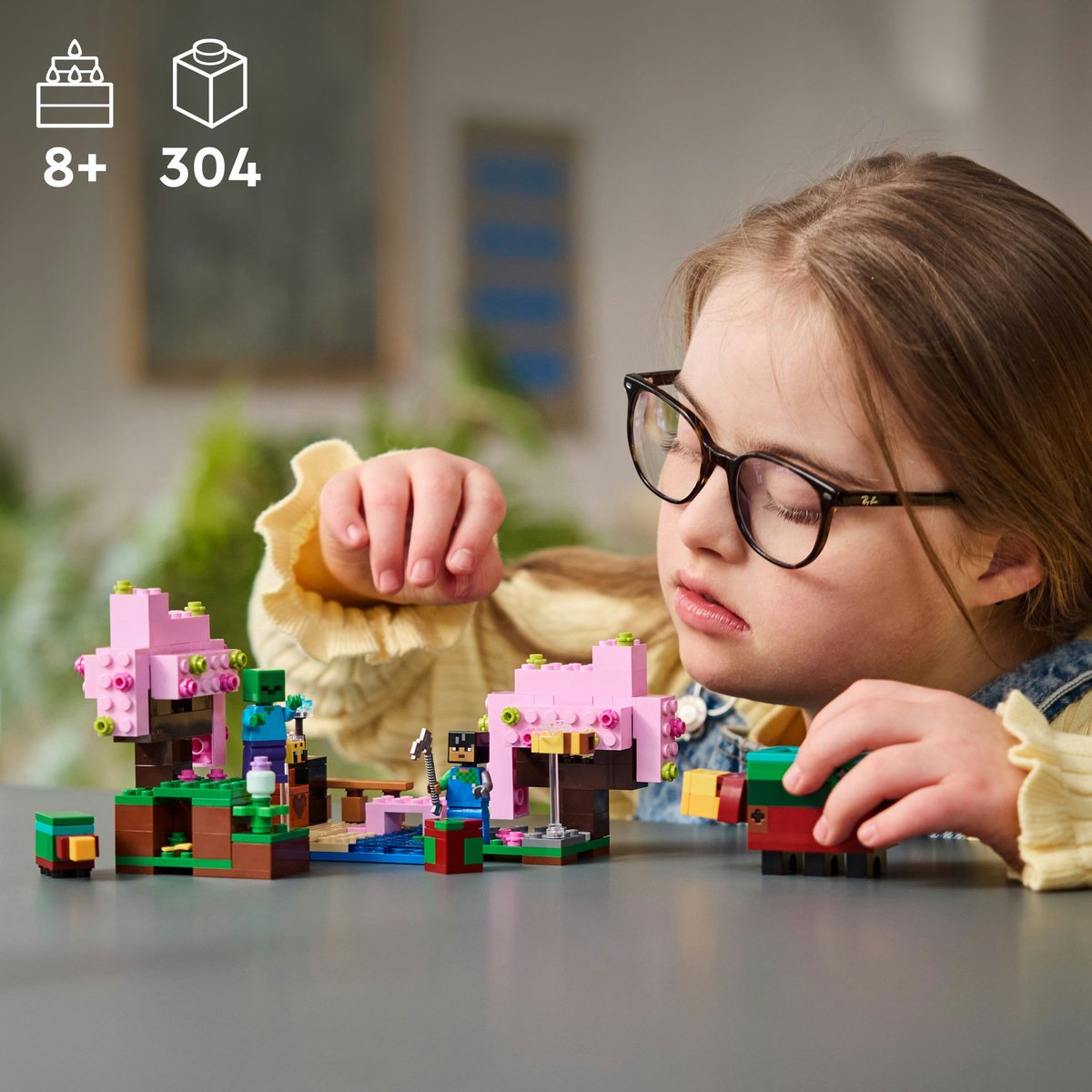LEGO Minecraft® De kersenbloesemtuin 21260