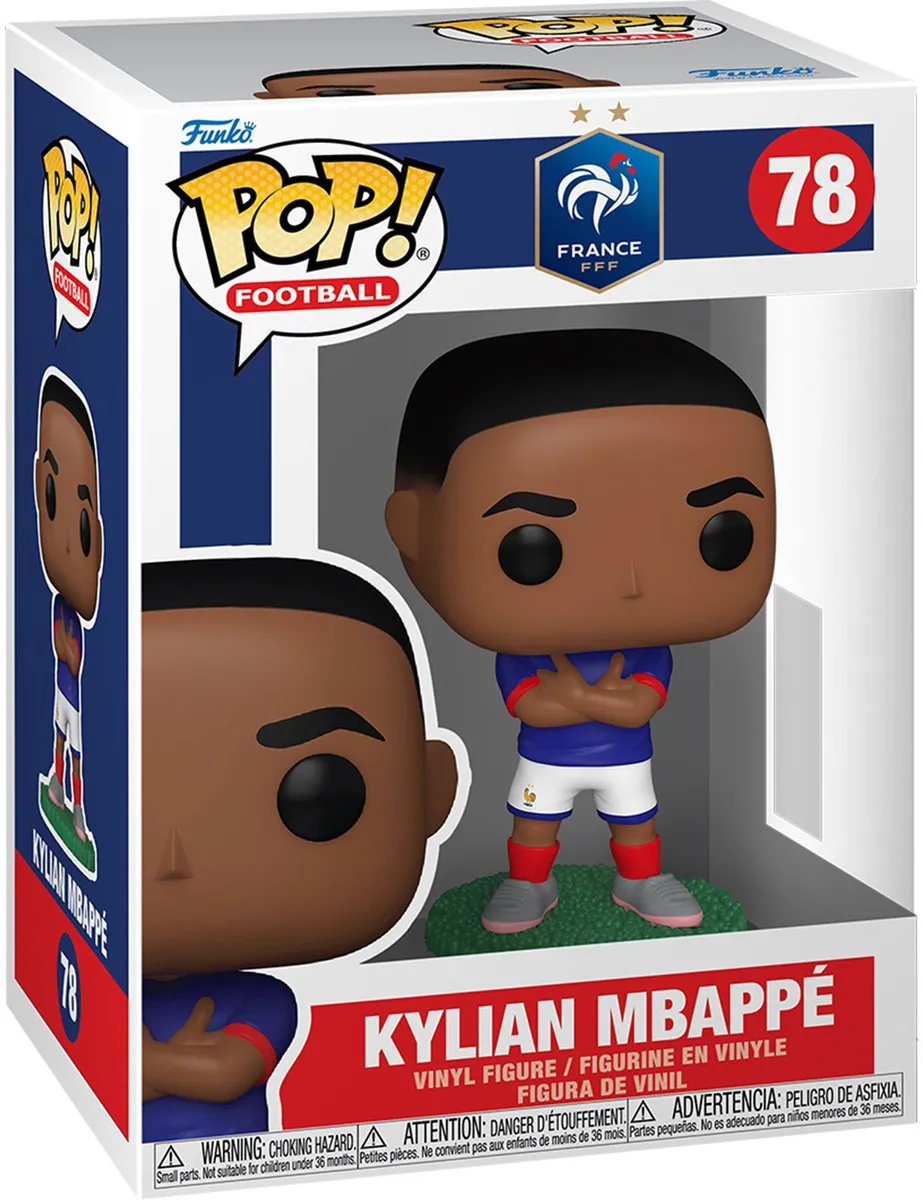 Funko POP! Football Kylián Mbappé - Meerkleurig