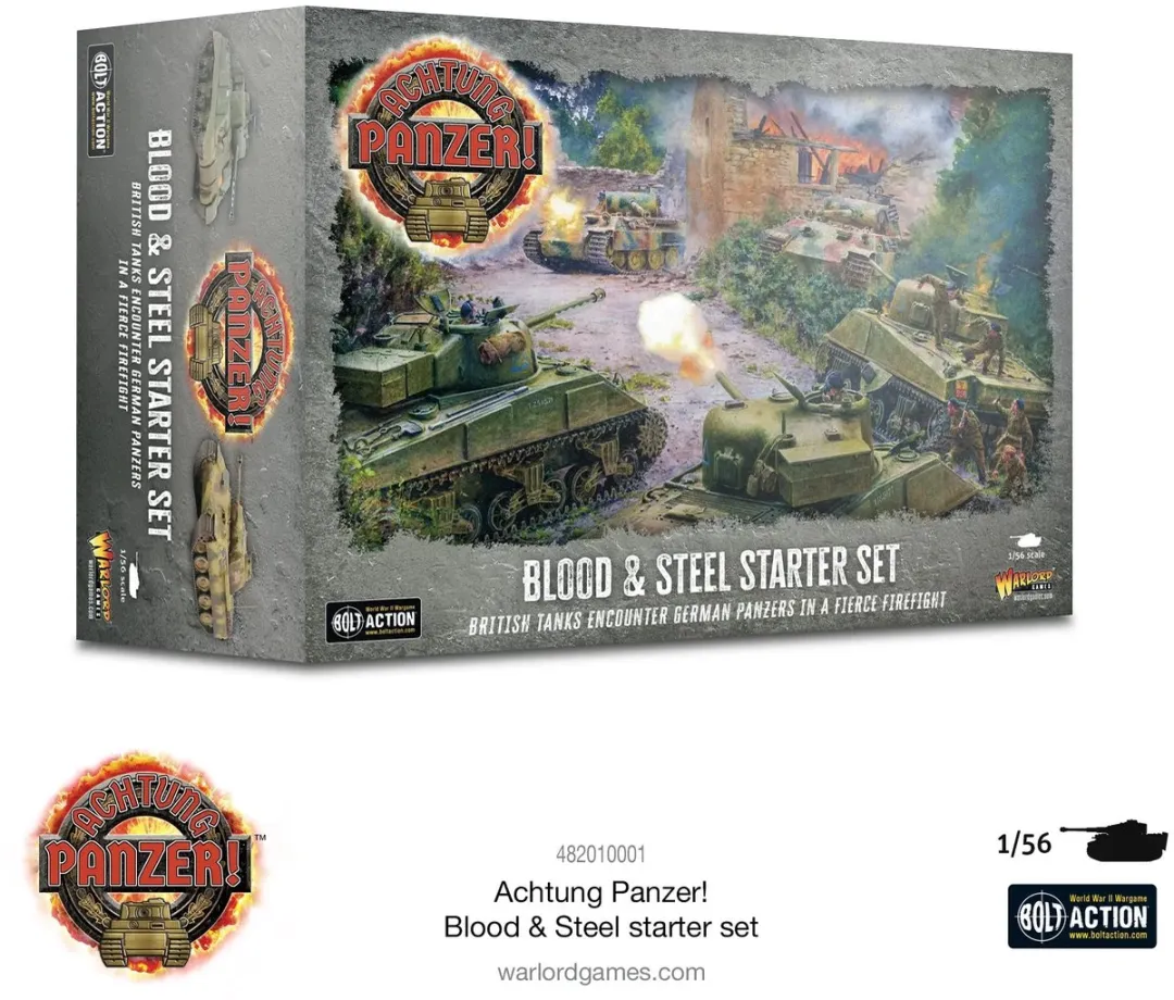Warlord Games Achtung Panzer! Blood & Steel Starter Set