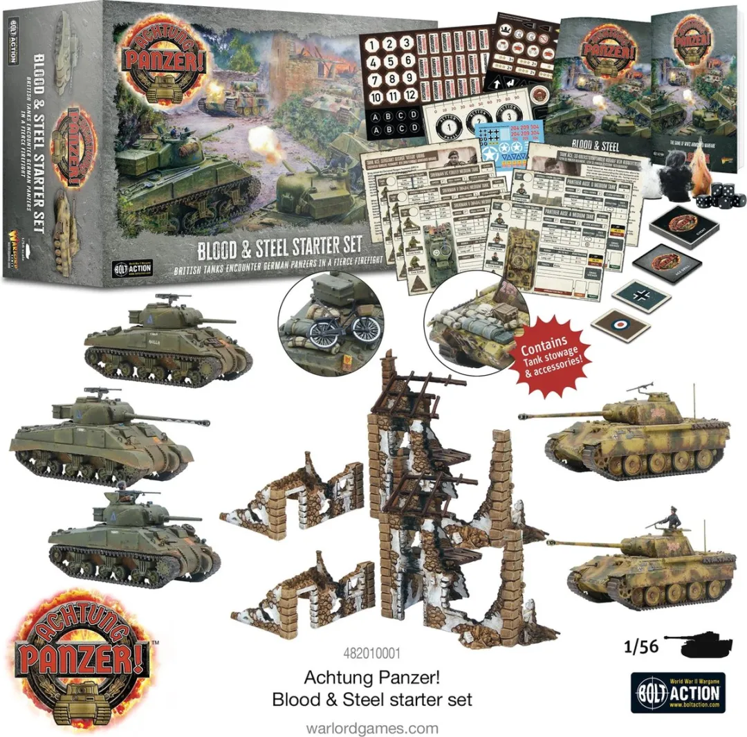 Warlord Games Achtung Panzer! Blood & Steel Starter Set