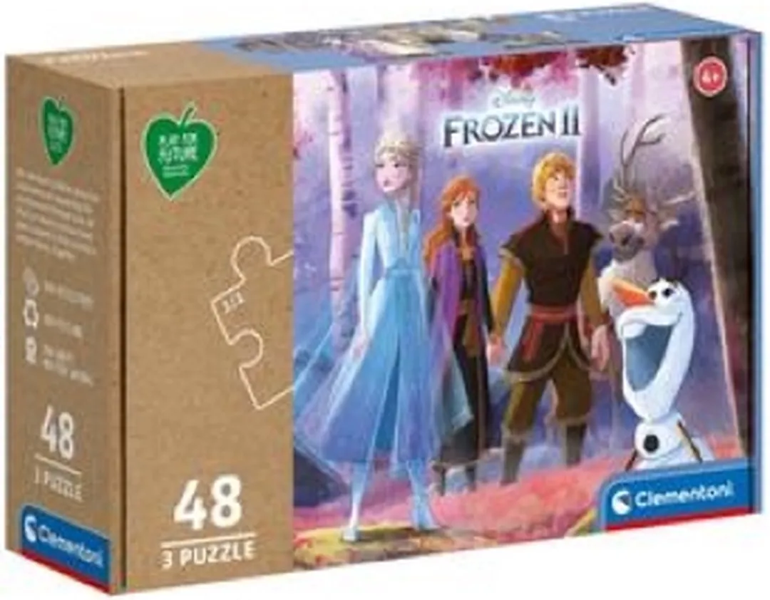 Clementoni Frozen Puzzelset 3x48 - Highlighters/Fineliners 12-delig