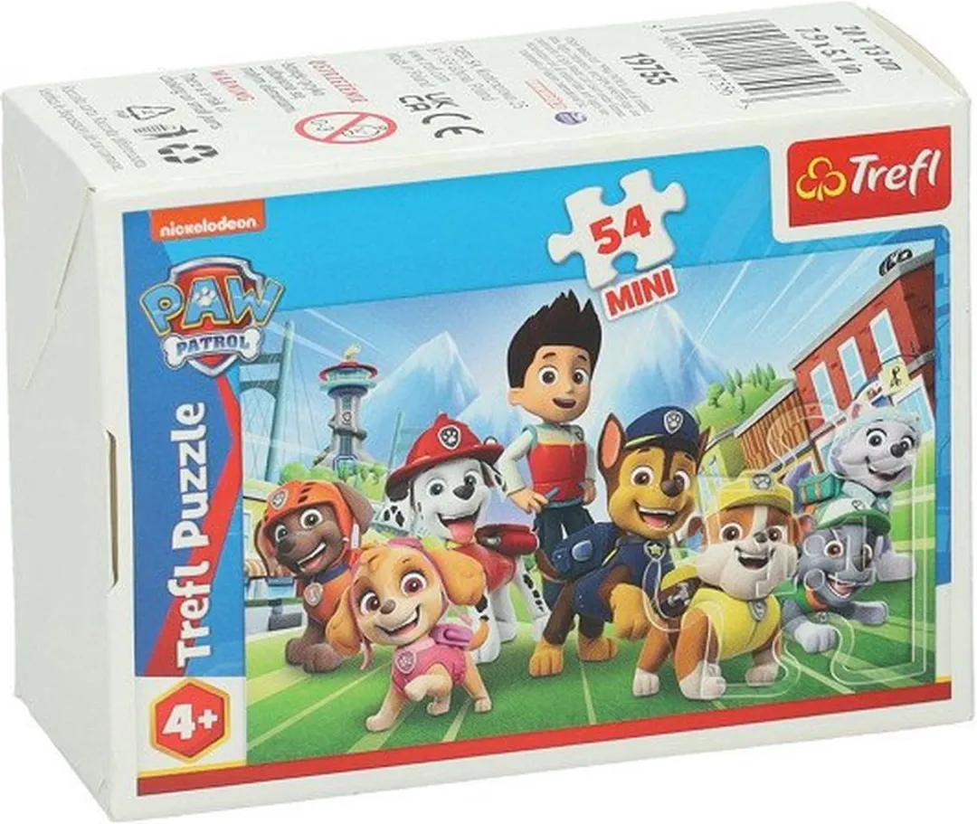 Trefl Paw Patrol Mini Puzzel 54 Stuks