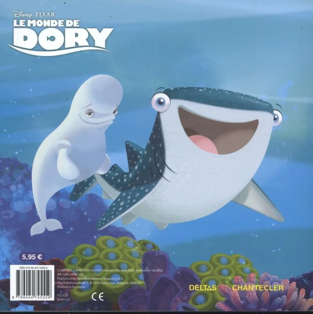 Disney Color Fun Finding Dory Kleurboek - 36 Pagina's - Multicolor