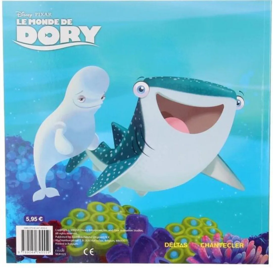 Disney Color Fun Finding Dory Kleurboek - 36 Pagina's - Multicolor