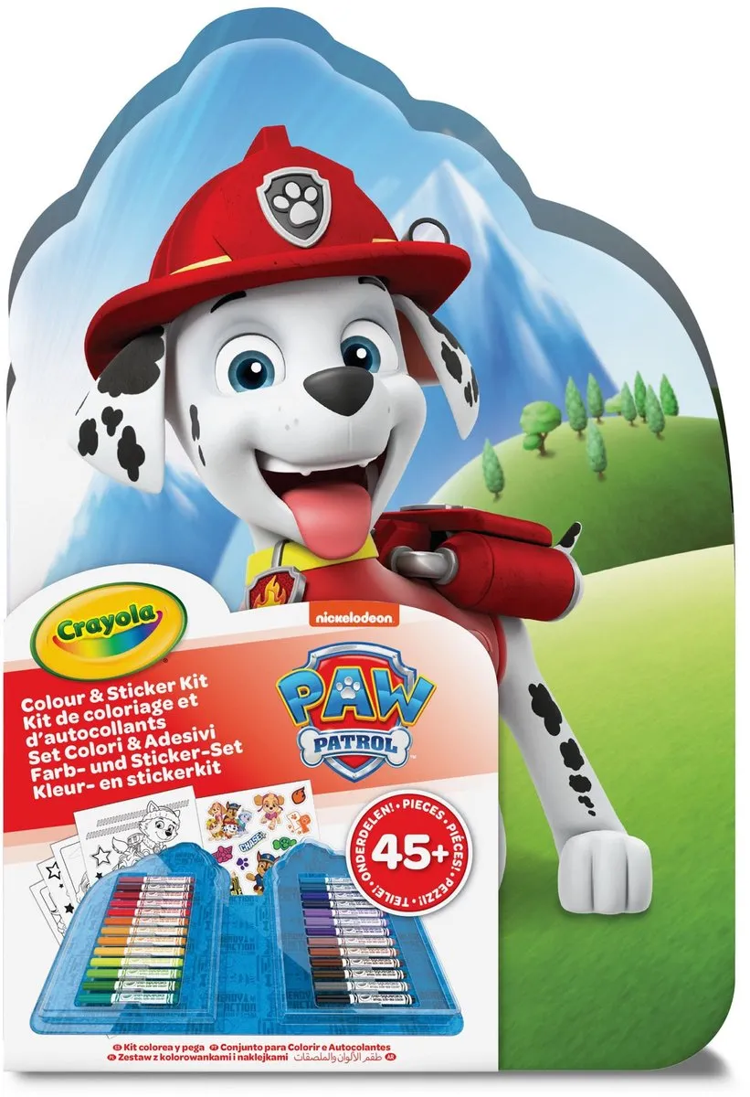 Crayola Paw Patrol Kleurdoos 26 Stiften