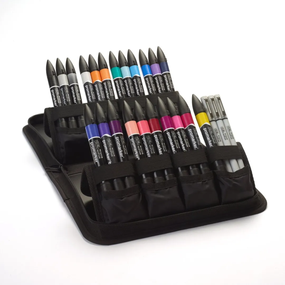 Winsor & Newton Promarker Brush Lettering Set - 26-delig