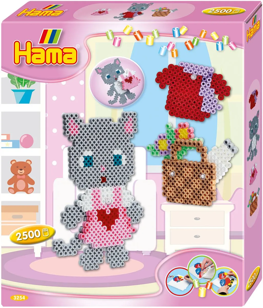 Hama Strijkkralen Kattenverkleedset