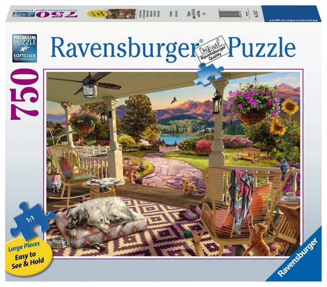 Ravensburger Veranda Landschap Puzzel 750 Stuks