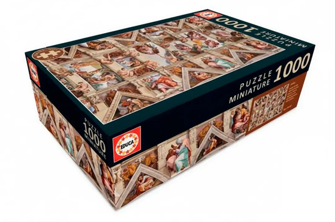 Educa Sixtijnse Kapel Legpuzzel 1000 Stuks - Meerkleurig