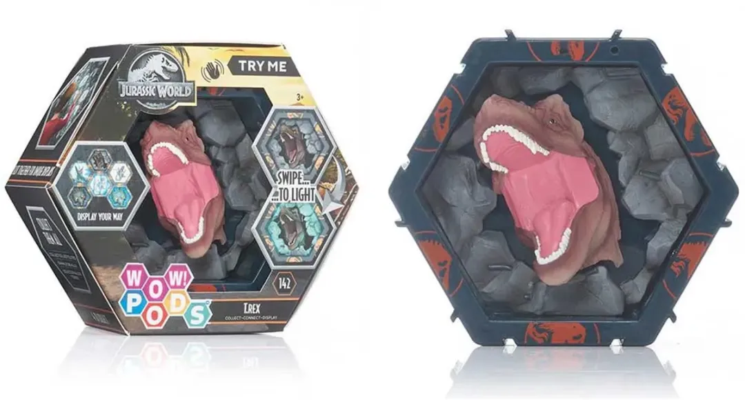 Jurassic World Tyrannosaurus Rex Figuur - Multicolor - afbeelding 6 van 6