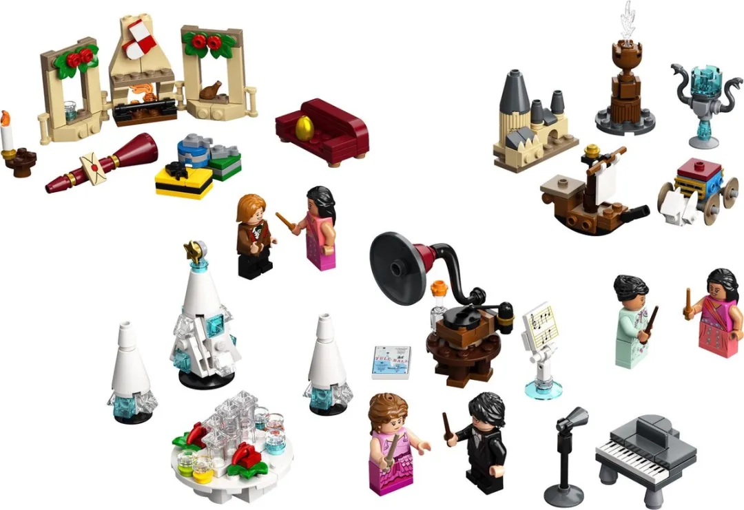 LEGO Harry Potter Adventkalender 2023 - 335 Stukken - Multicolor