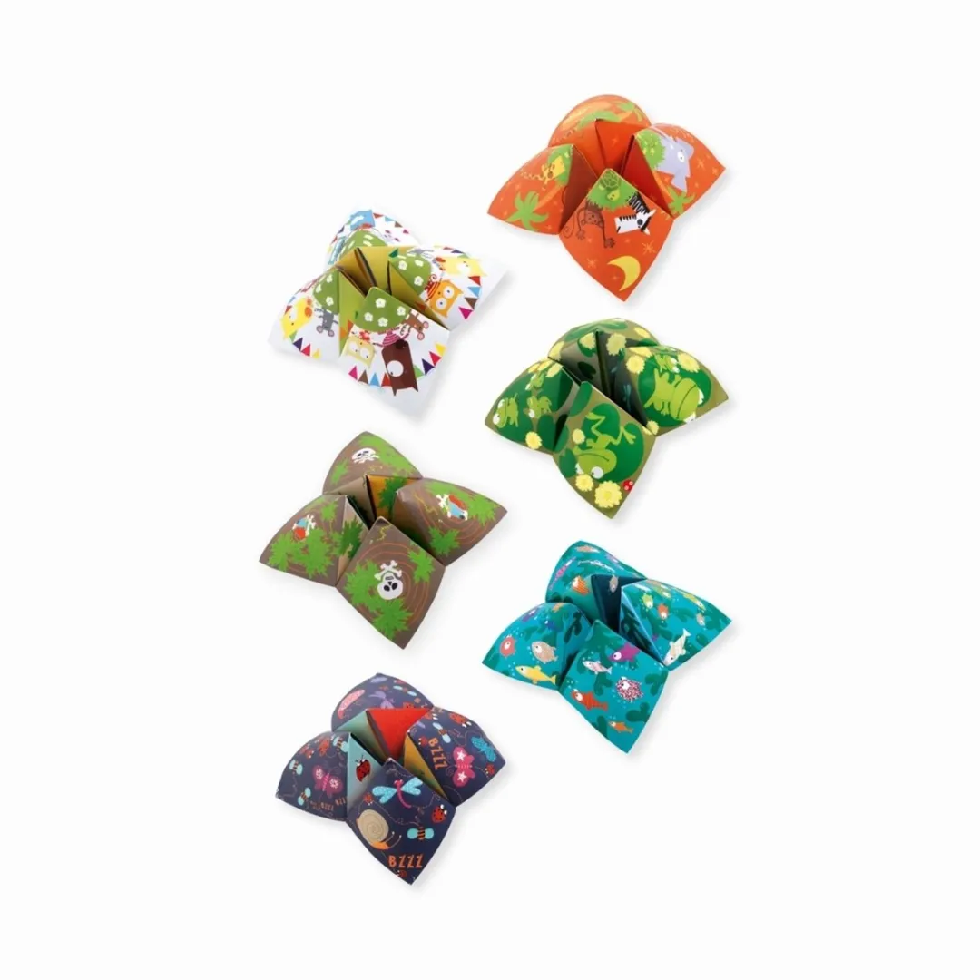 Djeco Origami Vouwspel Dieren - Multicolor