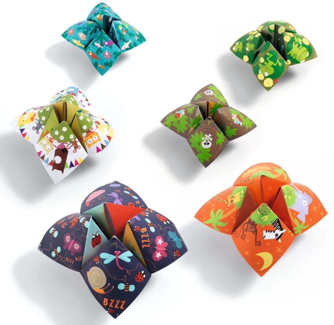 Djeco Origami Vouwspel Dieren - Multicolor - afbeelding 6 van 6