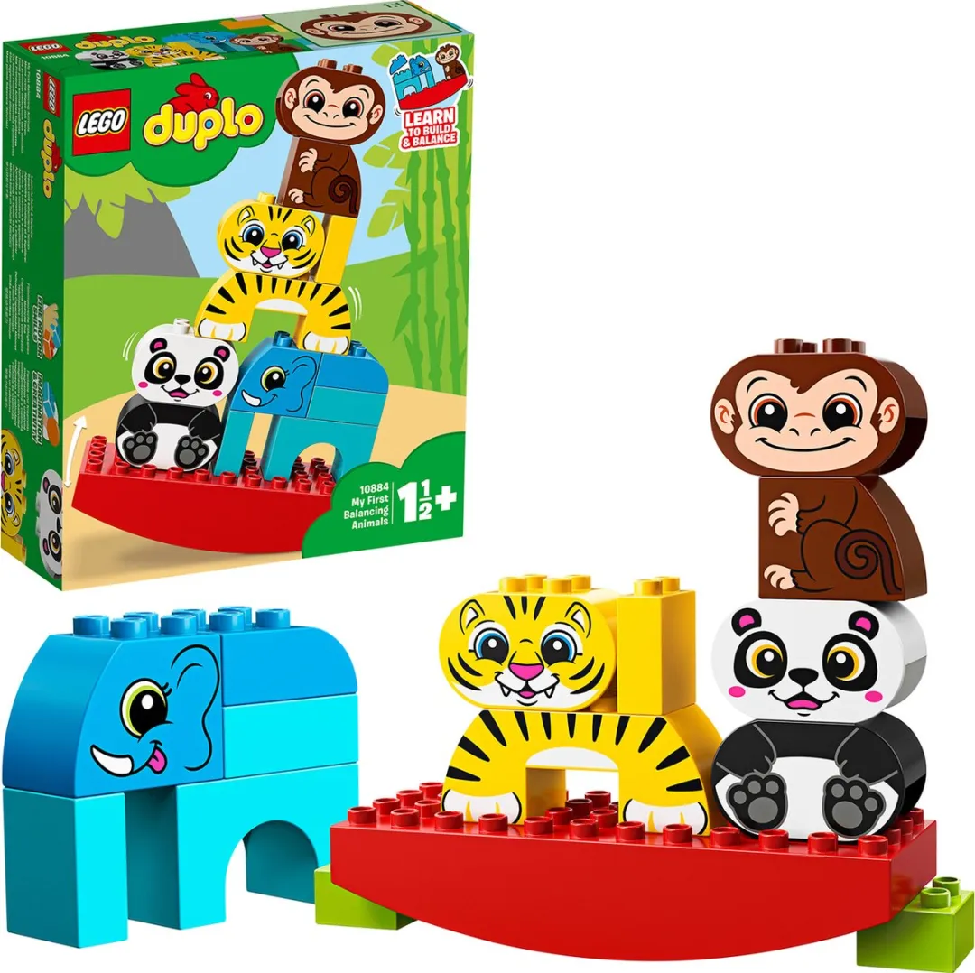 LEGO My First Balancing Animals - 15 Stukken - Groen