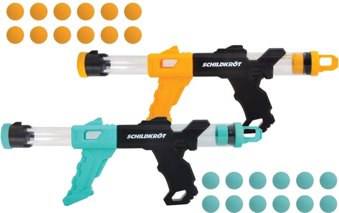 Schildkröt Fire Blaster 970331 Vervangende Foam Ballen - 12 Stuks - Meerkleurig