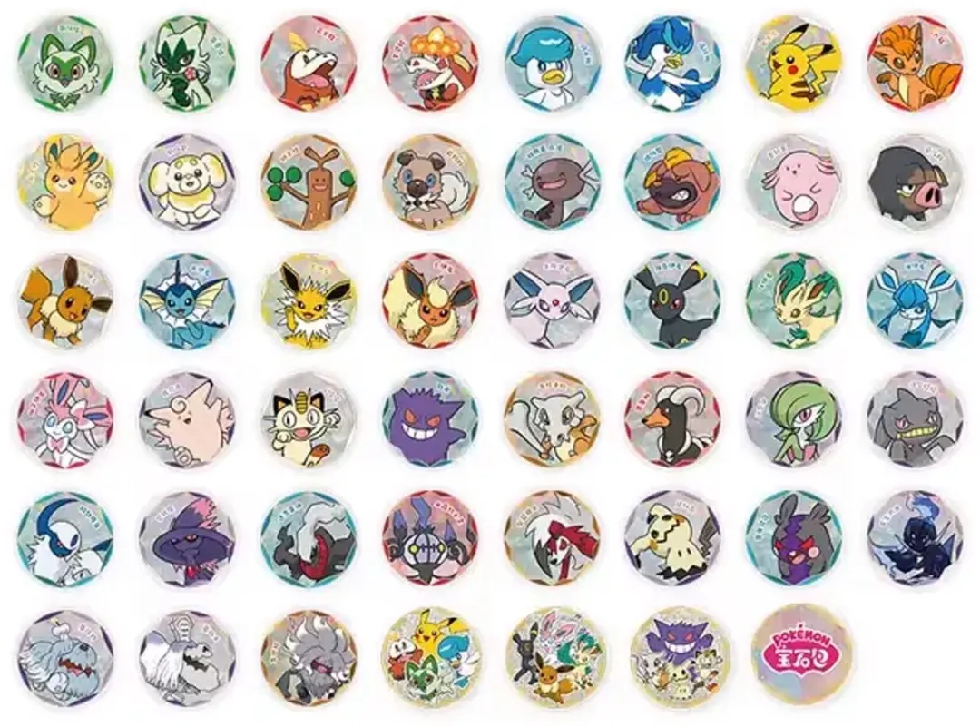 Pokémon Gem Pack Badge Set - Chinees