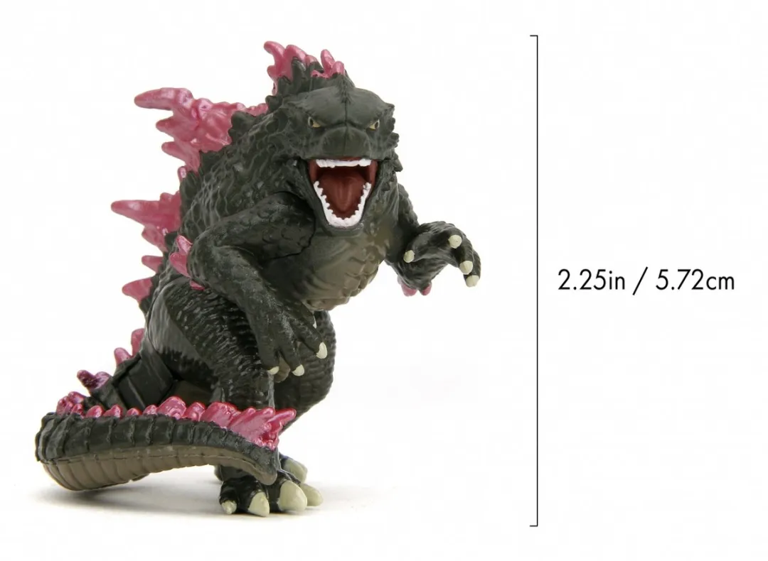 Jada Toys Godzilla Nano Metalfigs 4-Pack - 4cm - Multi