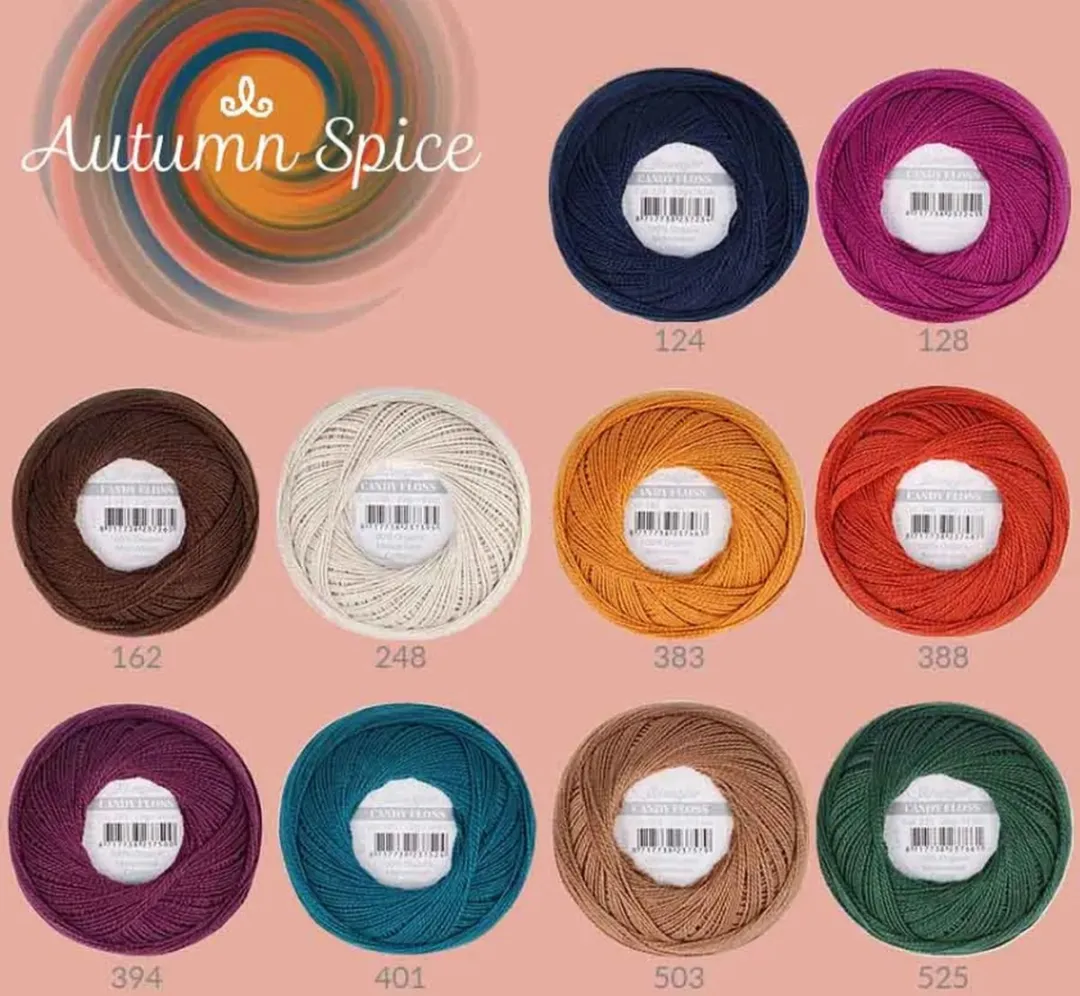 Scheepjes Candy Floss 10x20g AUTUMN SPICE - 10 Kleuren