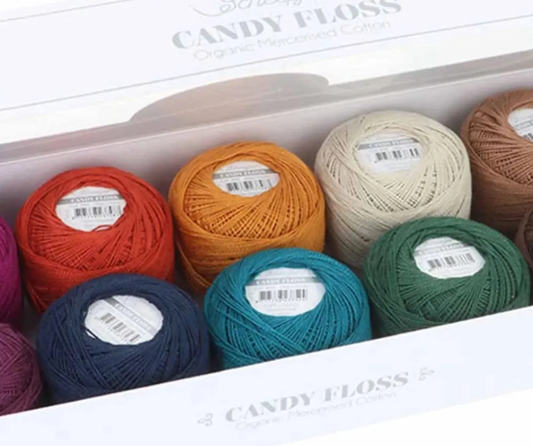 Scheepjes Candy Floss 10x20g AUTUMN SPICE - 10 Kleuren