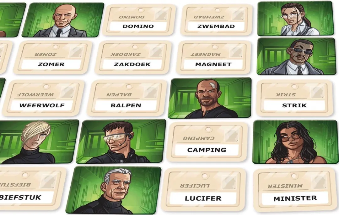 White Goblin Games Codenames Duet XXL Gezelschapsspel - 2-4 Spelers