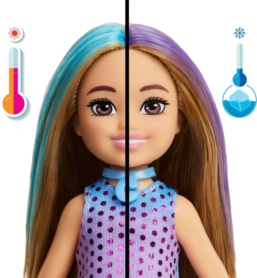 Barbie Chelsea Glam Party Pop - JFY04 - Meerkleurig