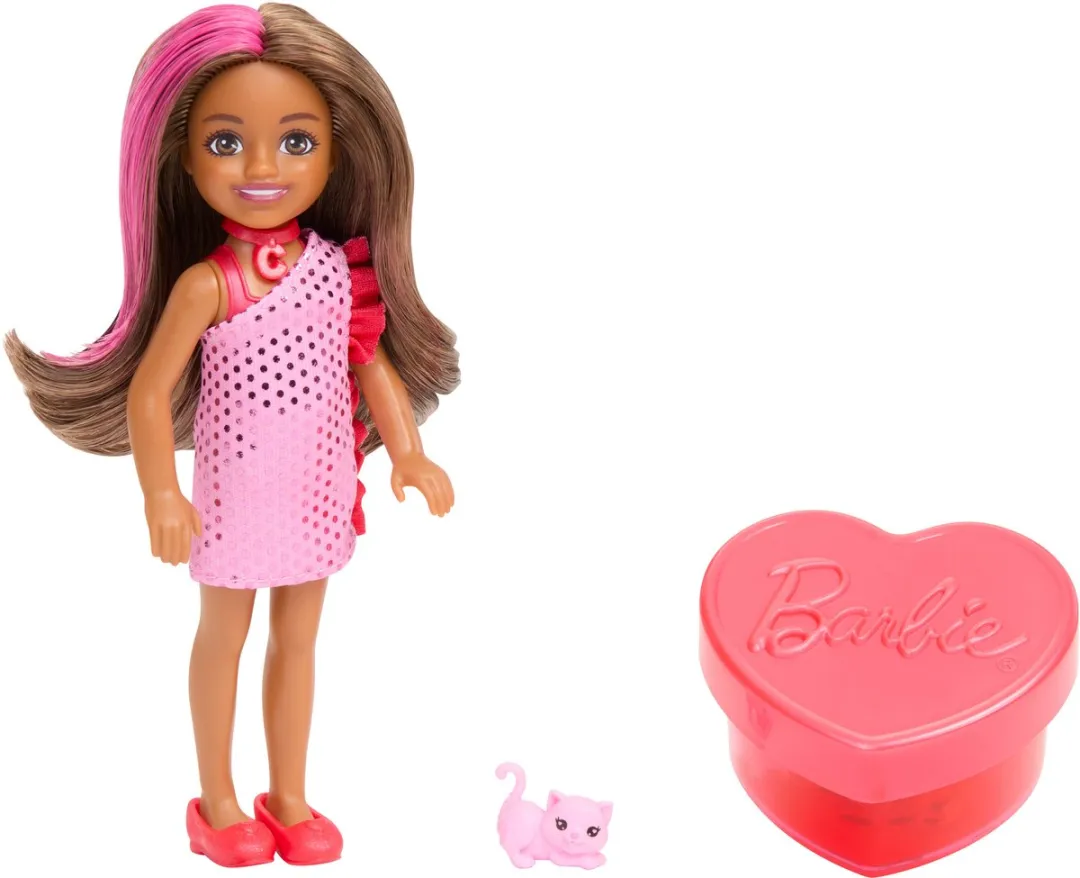 Barbie Chelsea Glam Party Pop - JFY04 - Meerkleurig