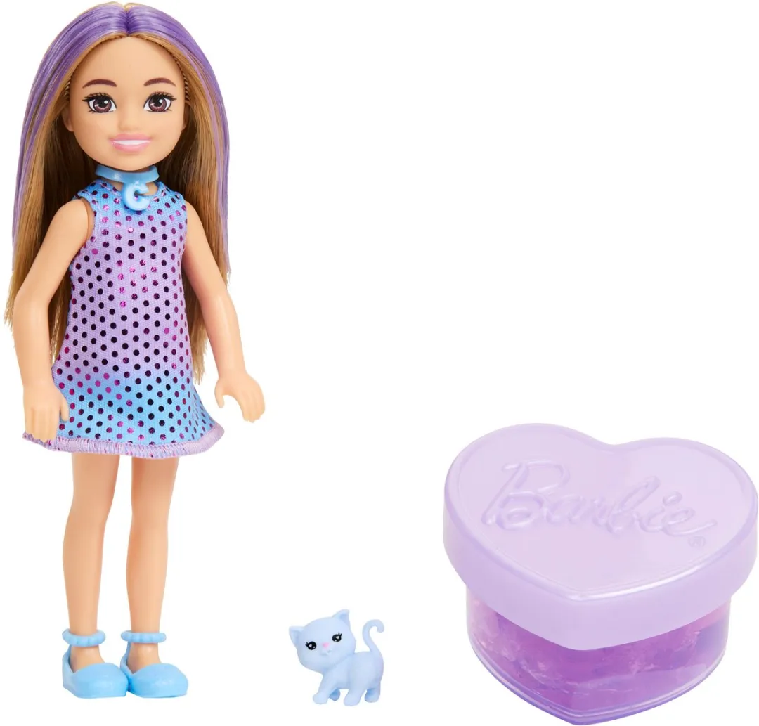 Barbie Chelsea Glam Party Pop - JFY04 - Meerkleurig - afbeelding 6 van 6